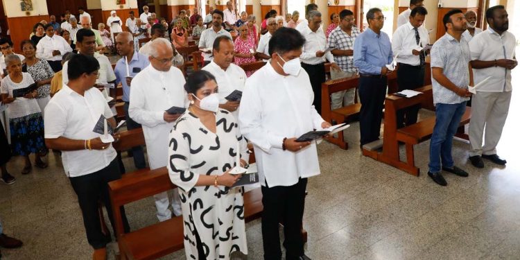 Opposition Leader Promises Justice for Easter Attack Victims, Criticizes Government; Commemoration Held at St. Mary’s Home for the Elderly in Colombo