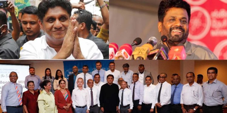 Anura-Sajith Debate Escalates; Economy Blueprint Discarded, Export Strategy Revealed in Front of Exporters!”