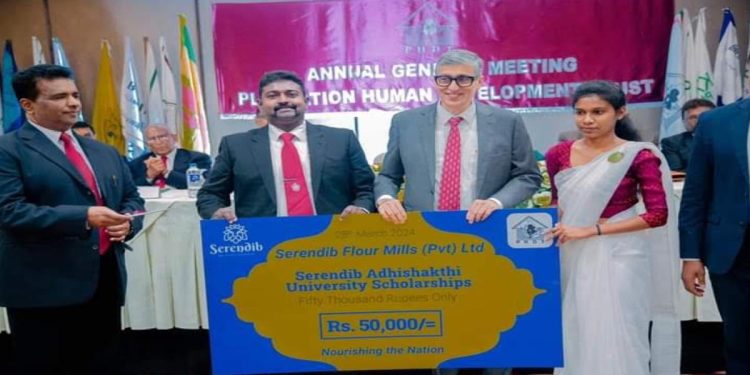 Serendib Adhi Shakthi University Scholarship Program recognizes outstanding students
