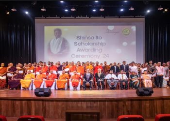 Shinso Ito Scholarship Awarding Ceremony Empowers Buddhist Scholars in Sri Lanka