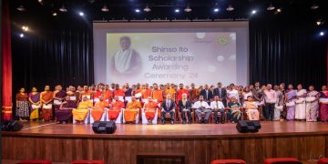 Shinso Ito Scholarship Awarding Ceremony Empowers Buddhist Scholars in Sri Lanka