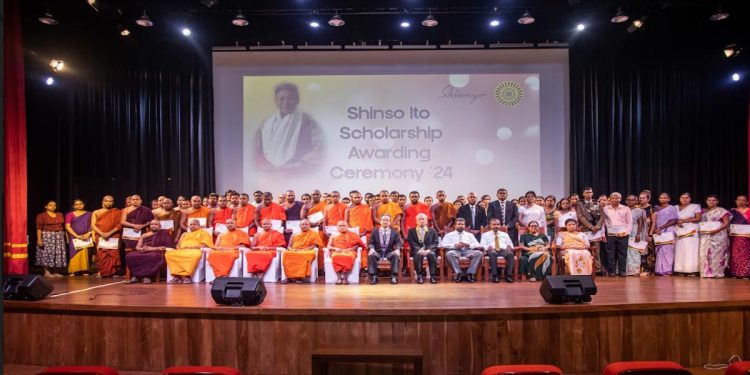 Shinso Ito Scholarship Awarding Ceremony Empowers Buddhist Scholars in Sri Lanka