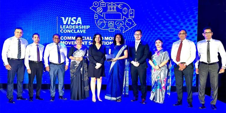 Visa recognises ComBank for excellence in the launch of Corporate cards