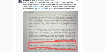 Harsha Questions Justification of High Fees as Sri Lanka’s $200 Million IVS-VFS Global Investment Scrutinized