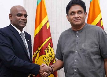 Former Army commander Mahesh Senanayaka joined SJB