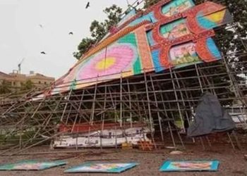 An Ominous Sign? Major Incident in Colombo as Galle Face Pantheon Collapses | Sri Lanka Latest News