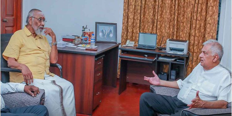 Ranil Visits Vigneswaran, Receives Unusual Proposal: Let Ranil Govern Without Voting for 2 Years | Sri Lanka Latest News