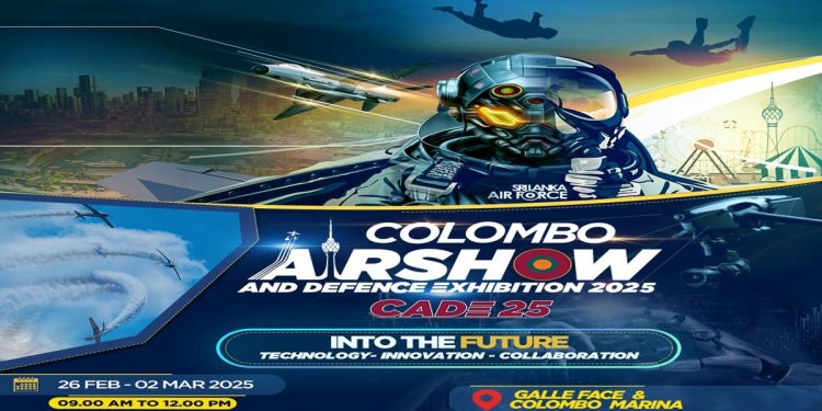 Dates of Colombo airshow and defence exhibition (cade) will be Rescheduled