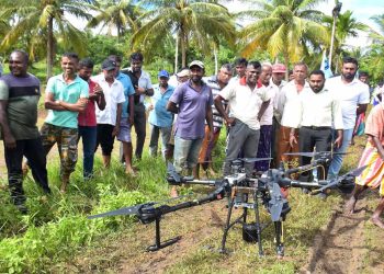 ComBank hosts awareness programme on drone technology for A’pura paddy farmers