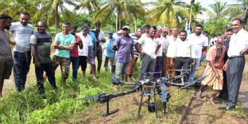 ComBank hosts awareness programme on drone technology for A’pura paddy farmers