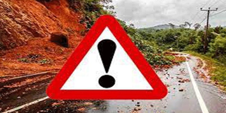 Landslide warning in four districts!