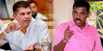 Confrontation Averted: Prasanna Ranaweera and Lohan Ratwatta Clash at Political Gathering