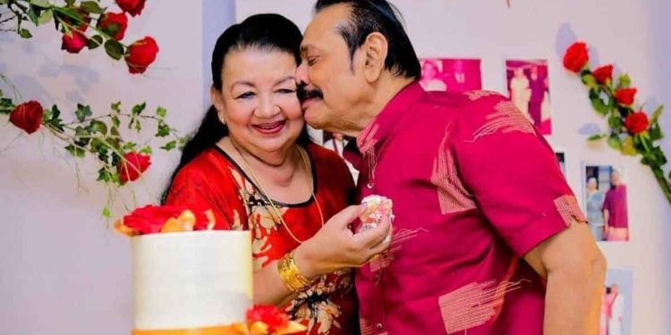 41 Years of Marriage: Former President Mahinda Rajapaksa Celebrates Anniversary