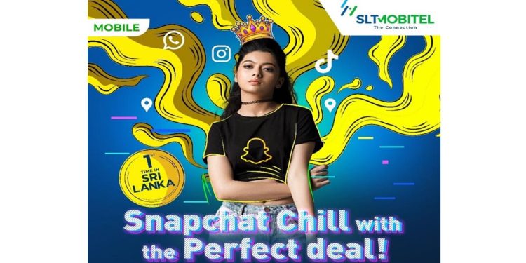 SLT-MOBITEL introduces ‘Snapchat Chill’ Social Combo plan for the first time in Sri Lanka