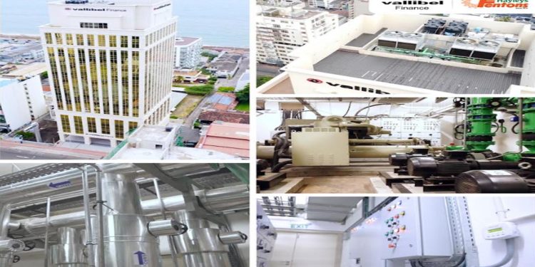 Complete MEP Services by Hayleys Fentons for Vallibel Finance New Corporate Office in Colombo 03