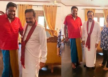 Mahinda Visits Horawala to Console Welgama, on Leave for 3 Months – PHOTOS | Sri Lanka Latest News