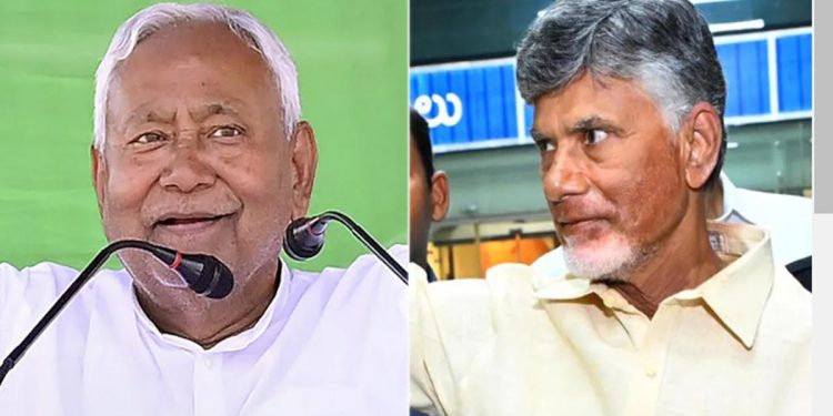 BJP Falls Short of Majority; Chandrababu Naidu and Nitish Kumar Dictate Terms