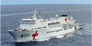 Chinese Navy Hospital Ship Scheduled for Visit to Sri Lanka