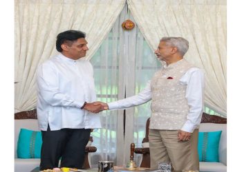 Indian Foreign Minister Meets with Opposition Leader Sajith Premadasa