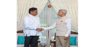 Indian Foreign Minister Meets with Opposition Leader Sajith Premadasa
