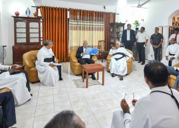 President Visits Kandana St. Sebastian’s Shrine to Review Development Activities! PHOTOS