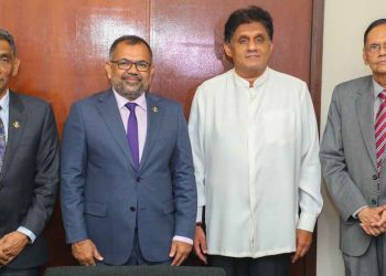 Male Foreign Minister Musa Sameer meets with opposition leader Sajith and holds talks! PHOTOS I Sri Lanka Latest News
