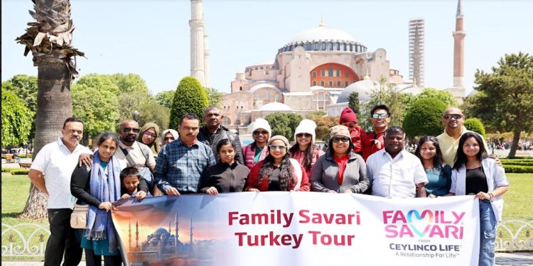Ceylinco Life’s ‘Family Savari 17’ winners enjoy dream holiday in Türkiye