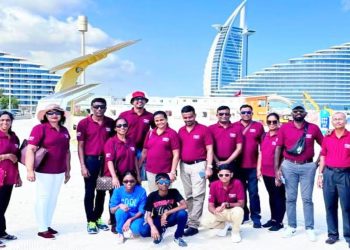 Ceylinco Life’s star performers celebrate their wins in Dubai