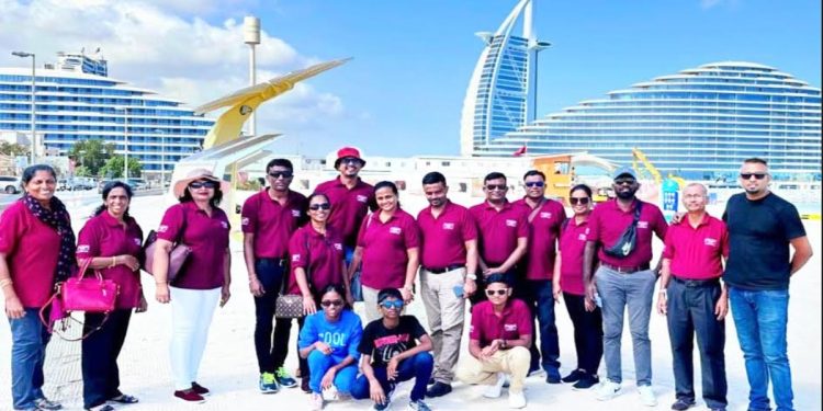 Ceylinco Life’s star performers celebrate their wins in Dubai