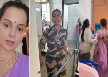 CISF Security Staff Allegedly Slaps Kangana Ranaut at Chandigarh Airport