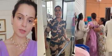 CISF Security Staff Allegedly Slaps Kangana Ranaut at Chandigarh Airport