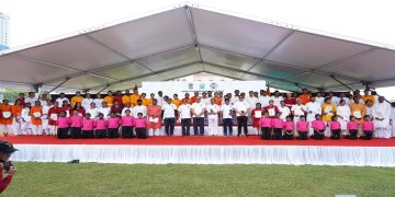 Iconic Celebrations of the10th International Day of Yoga in Colombo