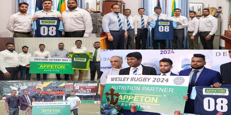 Appeton to nurture and empower Sri Lanka’s next generation of Rugby players