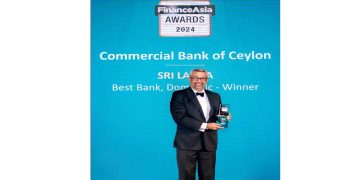 ComBank adjudged Best Bank in Sri Lanka for 13th year by FinanceAsia