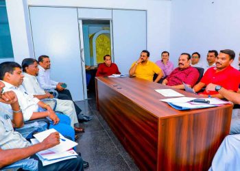 Pototuwa Prepares for the Vote! Mahinda and Namal Convene Party Meeting, Canvassing, Election Office, and Voting Committees – PHOTOS | Sri Lanka Latest News
