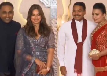 Only Namal and Mahela Invited from Sri Lanka to Ambani’s Son’s Grand Wedding! See How They and Their Families Attended the Event — VIDEO | Sri Lanka Latest News”
