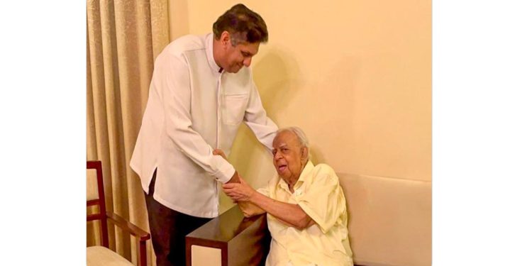 Opposition Leader Expresses Condolences on the Passing of TNA Leader R. Sampanthan