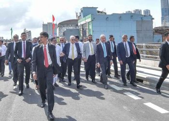 Ranil opened the ‘Kompanjaveediya’ flyover today! PHOTOS I Sri Lanka Latest News