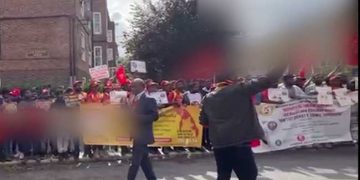 Protest in England Calls for Ban on Sri Lankan Cricket