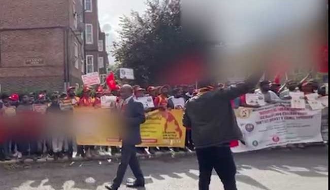 Protest in England Calls for Ban on Sri Lankan Cricket