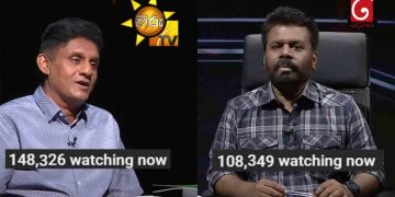 Showdown Results: Sajith Emerges Victorious in High-Stakes Viewership Battle Against Anura