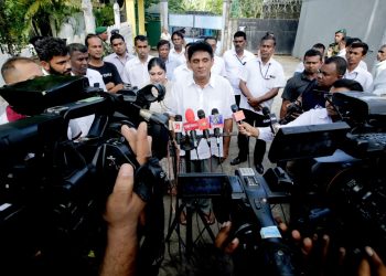 Sajith Premadasa Casts His Vote in Rajagiriya!