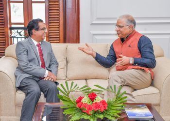 Indian High Commissioner and Presidential Secretary Discuss Fishing Disputes and Indian Projects in Sri Lanka