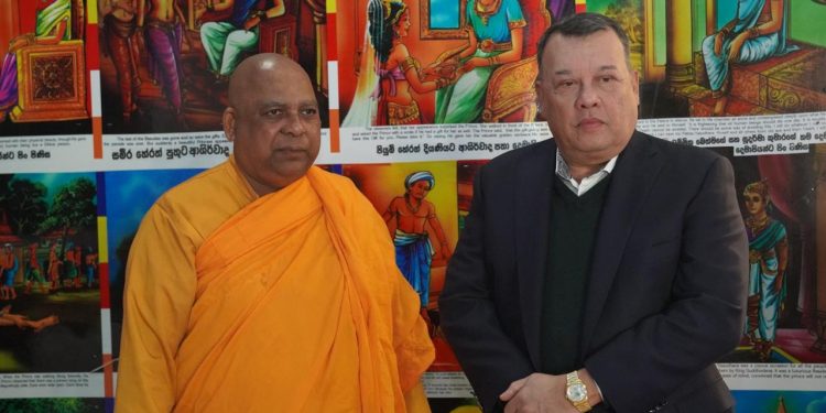 Kathina Festival at Hague Town Buddhist Temple Celebrates Success with Support from Sri Lankan and American Buddhists