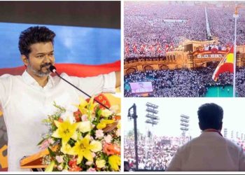 South Superstar Thalapathy Vijay Launches Political Party Tamilaga Vetri Kazhagam with Grand Inaugural Event