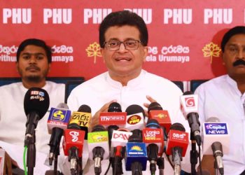 Udaya Gammanpila Holds Press Conference to Release Second Report on Easter Attacks