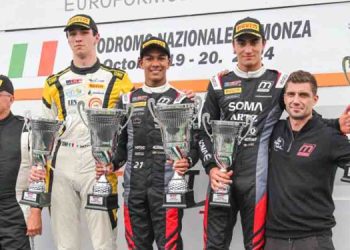 Sri Lankan Yvan David Makes History with Victory in Euro Formula Open Championship at Monza Circuit, Italy