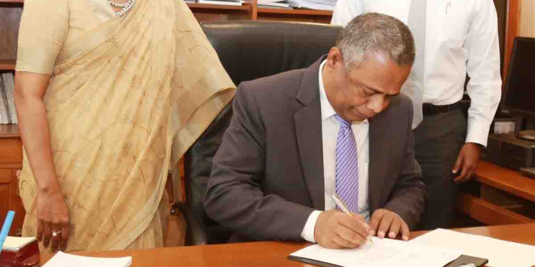 Professor P. N. D. Fernando Takes Over as Chairman of People’s Bank