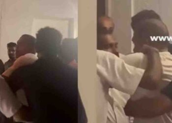 Video of Former Minister Harin Fernando’s Controversial Behavior at Party Sparks Social Media Outrage