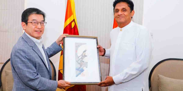 Opposition Leader Sajith Premadasa Pledges Support to Strengthen Sri Lanka-Japan Relations in Meeting with Ambassador